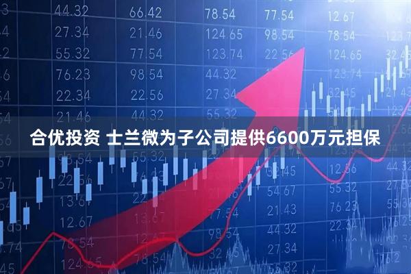 合优投资 士兰微为子公司提供6600万元担保